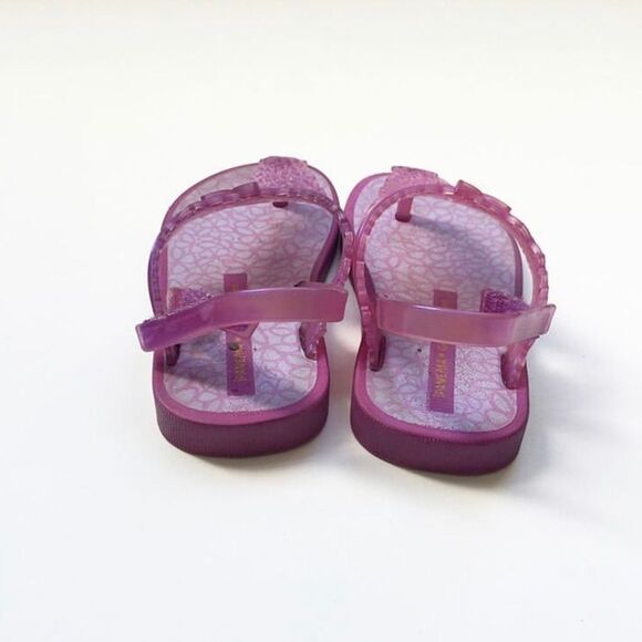 Ipanema purple jelly sandals EUC size 21/6 fits 5 - Picture 4 of 4